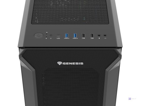 GENESIS OBUDOWA IRID 505F MIDI TOWER Z OKNEM USB 3.0 NPC-1997