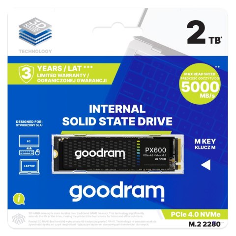 Dysk SSD Goodram PX600 2TB