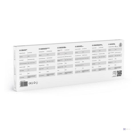 SAVIO KLAWIATURA PRZEWODOWA PODŚWIETLANA LED KB-04