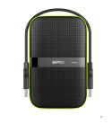 Dysk zewnętrzny HDD Silicon Power Armor A60 (4TB; 2.5"; USB 3.2; 5400 obr/min; Green-Black; SP040TBPHDA60S3K)