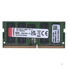 Pamięć Kingston dedykowana do Lenovo 16GB DDR4 3200Mhz ECC SODIMM