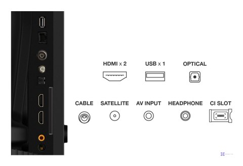 Telewizor TCL 40S59K QLED 40'' Full HD Android TV Dolby Digital Plus DVB-T2 Metaliczny