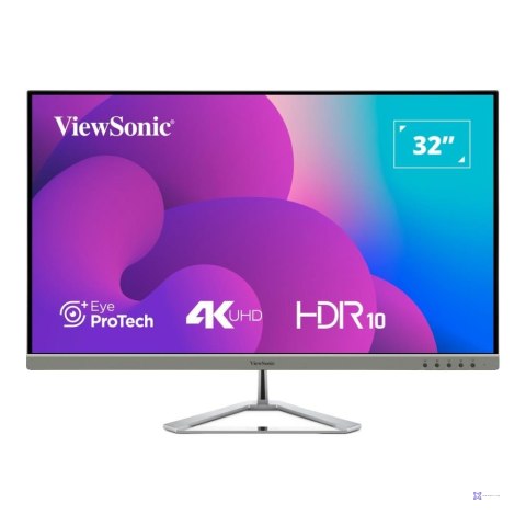 Monitor ViewSonic 32" VX3276-4K-mhd-2 (VS20235) VA 4K UHD 60Hz 2xHDMI DP MiniDP głośniki