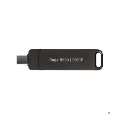 Patriot Rage R550 256GB Dual USB A+C, Alu, 100MBs