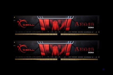 Zestaw pamięci G.SKILL Aegis F4-2666C19D-16GIS (DDR4 DIMM; 2 x 8 GB; 2666 MHz; CL19)