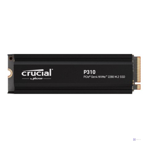Dysk SSD Crucial P310 1TB M.2 PCIe 4.0 NVMe 2280 (7100/6000 MB/s) z radiatorem
