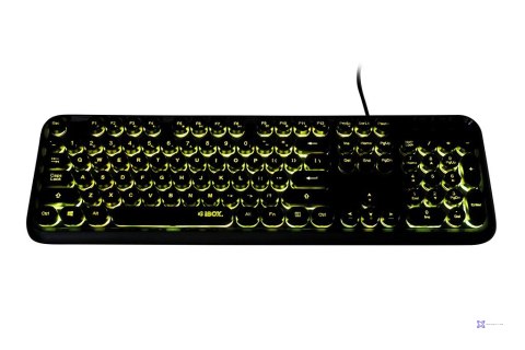 Klawiatura IBOX PULSAR IKS620 (USB 2.0; (US); kolor czarny)