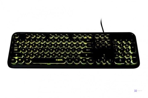 Klawiatura IBOX PULSAR IKS620 (USB 2.0; (US); kolor czarny)