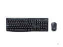 Zestaw bezprzewodowy klawiatura i mysz Logitech MK270 czarny