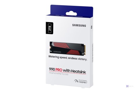 Dysk SSD Samsung 990 PRO 2TB M.2 2280 PCI-E x4 Gen4 NVMe