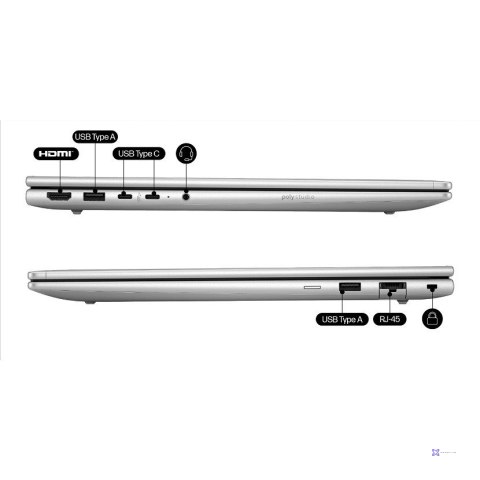 HP ProBook 4 G1a Ryzen 7 250 16.0"WUXGA IPS 300nits AG 24GB DDR5 5600 SSD512 Radeon 780M Cam1080p 56Wh W11Pro Pike silver 3Y OnS