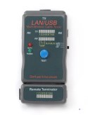 Tester kabli RJ-45, RJ-11, UTP, STP, USB AA/AB Gembird NCT-2