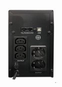 ENERGENIE ZASILACZ AWARYJNY UPS AVR 2000VA LCD, 3X C13, 2X SCHUKO, USB, RJ45 (WYPRZEDAŻ)