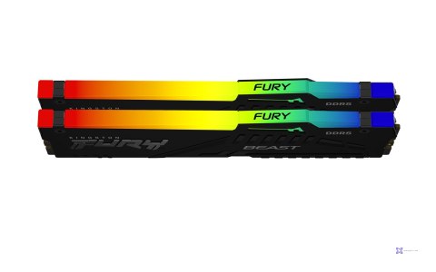 Kingston FURY DDR5 16GB (2x8GB) 5600MHz CL36 Beast Black RGB EXPO