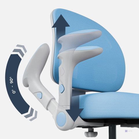 Fotel obrotowy Junior 5.0 Blue