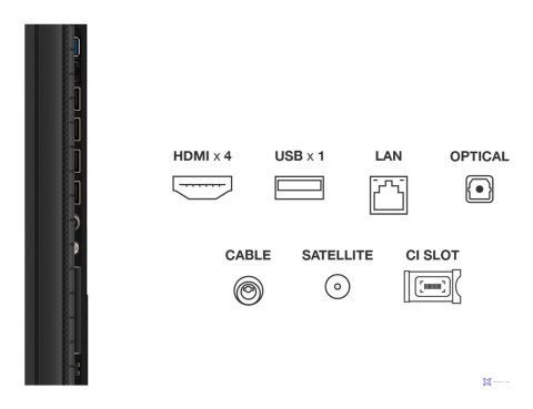 Telewizor TCL 85P89K QLED 85'' 4K Ultra HD Google TV Dolby Atmos DVB-T2 Metaliczny