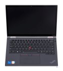 LENOVO ThinkPad X13 YOGA G2 2w1 i5-1135G7 16GB 256GB SSD 13,3" FHD(dotyk) (US QWERTY) Win11pro + zasilacz UŻYWANY