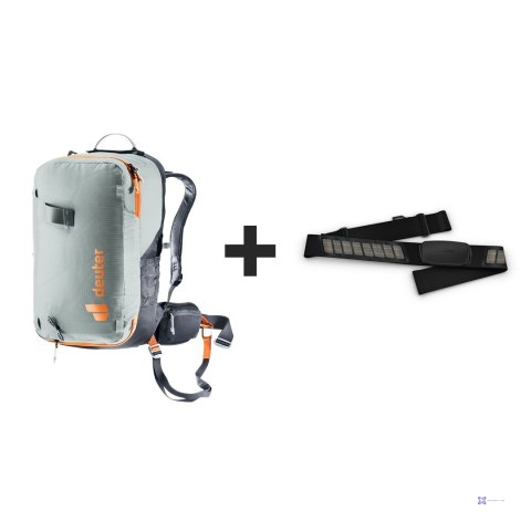 Plecak lawinowy Deuter Alproof Lite 22L + czujnik Garmin HRM Dual, tin/black
