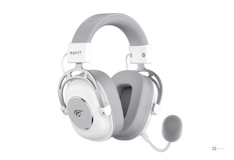 Słuchawki gamingowe Havit 2.4G H2002YG biało-szary