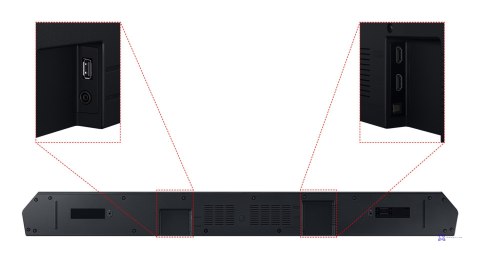 Soundbar Samsung HW-Q600C/EN 3.1.2 360W Dolby Atmos Czarny