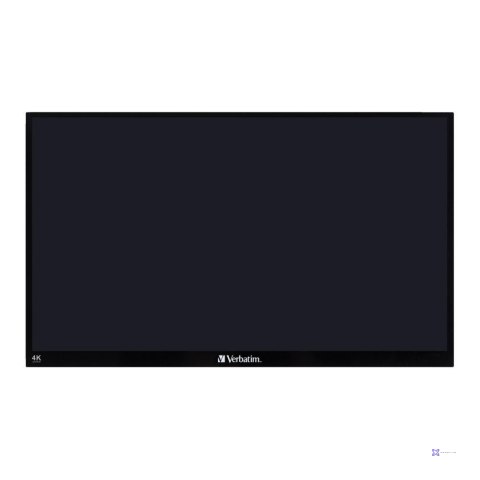 Monitor przenośny Verbatim 15,6" PMT-15 Portable Touch HDMI USB 2.0 2xUSB-C Ultra HD 4K