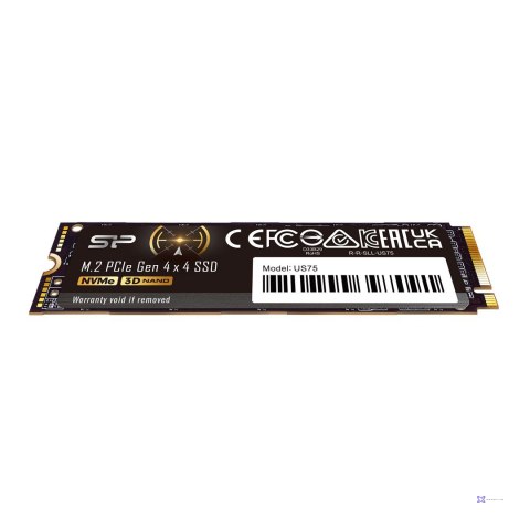 SSD Silicon Power US75 2TB M.2 Gen4 NVMe 7000/6500 MB/s (SP02KGBP44US7505)