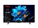 Telewizor TCL 43T69C QLED 43" 4K Ultra HD Google TV Dolby Atmos DVB-T2 Metaliczny