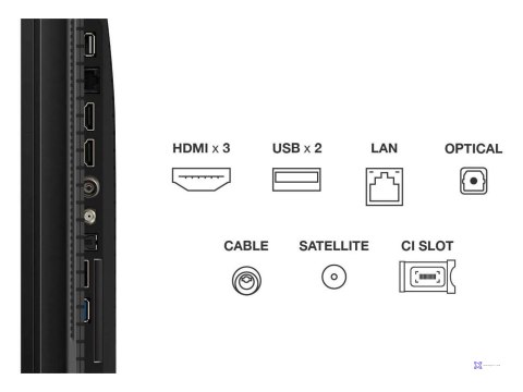 Telewizor TCL 43T69C QLED 43" 4K Ultra HD Google TV Dolby Atmos DVB-T2 Metaliczny
