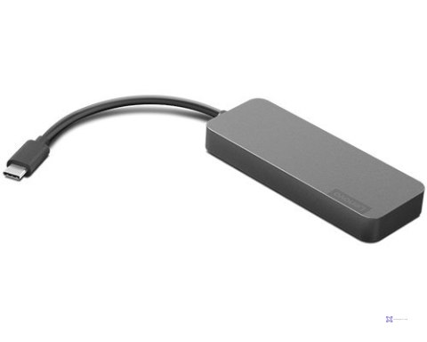 HUB Lenovo 4-portowy USB-C/4xUSB-A, GX90X21431