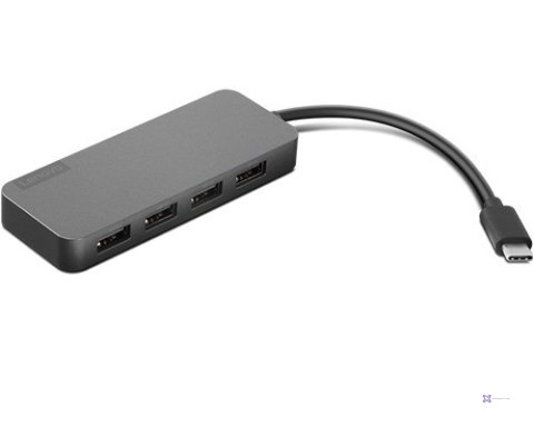 HUB Lenovo 4-portowy USB-C/4xUSB-A, GX90X21431