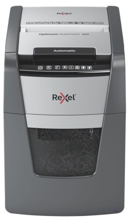 Rexel Niszczarka Optimum AutoFeed+ 90X, (P-4), 90 kartek, 34 l kosz (WYPRZEDAŻ)
