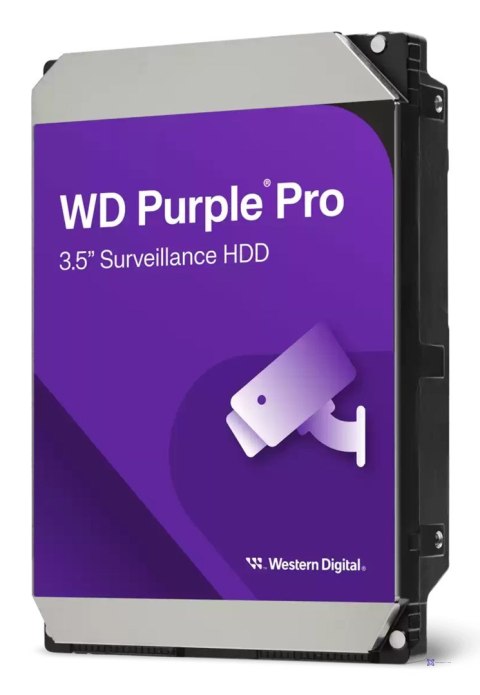 Dysk twardy HDD WD Purple Pro 12TB 3,5" SATA WD122PURP  (WYPRZEDAŻ)