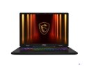 MSI Crosshair A16 HX D8WFKG-023XPL Ryzen 7 8840HX 16" QHD+ 240Hz IPS-level 16GB DDR5 SSD1TB GeForce RTX 5060 8GB NoOS (WYPRZEDAŻ