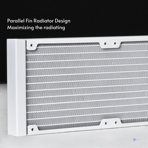 Chłodzenie wodne Chieftec Iceberg 360 RGB white