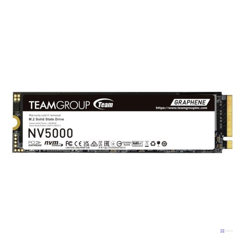 Dysk SSD Team Group NV5000 1TB M.2 PCIe NVMe Gen4 x4 (4500/1900)