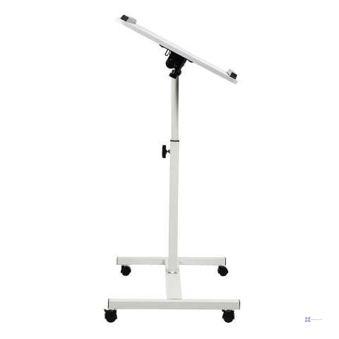 MACLEAN MOBILNE BIURKO/STAND NA LAPTOP, BIAŁE, REGULACJA WYSOKOŚĆ 59-89CM, MAX. 30KG MC-121 W