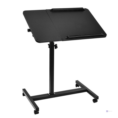 MACLEAN MOBILNE BIURKO/STAND NA LAPTOP, CZARNE, REGULACJA WYSOKOŚC 59-89CM, MAX. 30KG MC-121 B