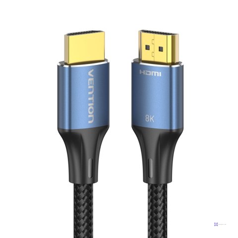Kabel HDMI Vention 8K Ultra HD 48Gbps w oplocie 5m