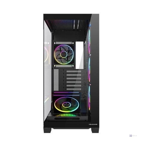 MODECOM OBUDOWA VOLCANO STELLAR PLUS ARGB MIDI 5F BLACK