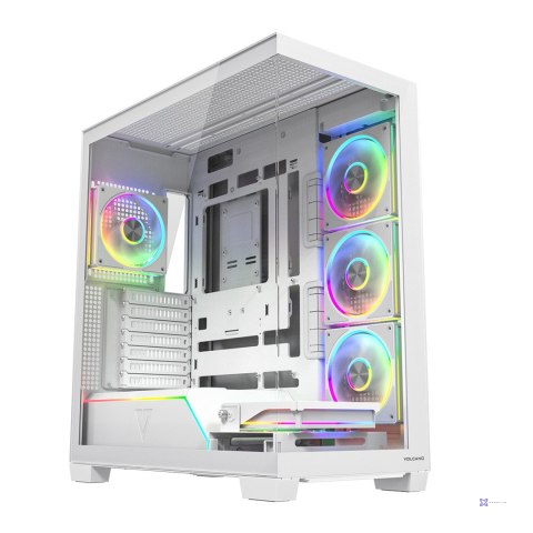 MODECOM OBUDOWA VOLCANO STELLAR PLUS ARGB MIDI 5F WHITE