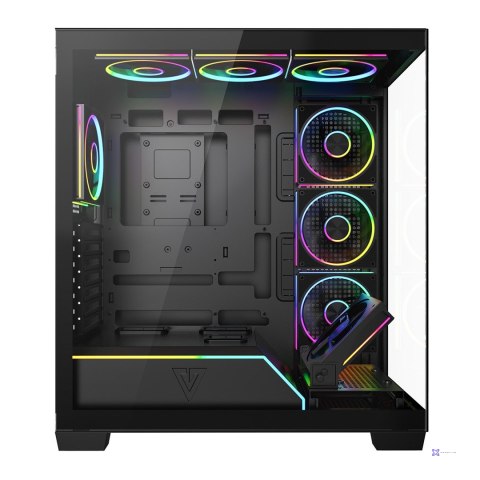 MODECOM OBUDOWA VOLCANO STELLAR PLUS ARGB MIDI 8F BLACK