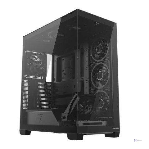 MODECOM OBUDOWA VOLCANO STELLAR PLUS ARGB MIDI 8F BLACK