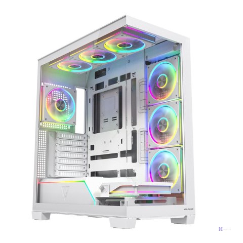 MODECOM OBUDOWA VOLCANO STELLAR PLUS ARGB MIDI 8F WHITE