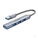 Mini Hub USB 3.0 Vention 4w1 0.15m