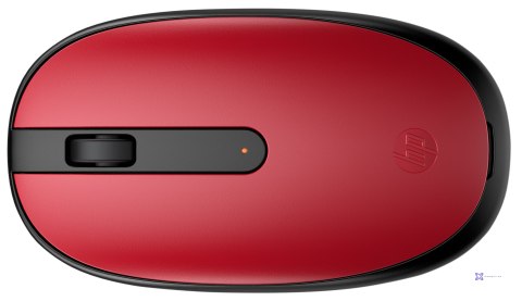 Mysz HP 240 Empire Red Bluetooth Mouse bezprzewodowa czerwono-czarna 43N05AA