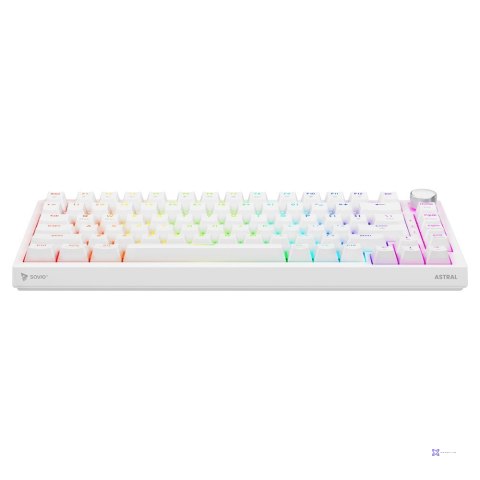 SAVIO KLAWIATURA MECHANICZNA ASTRAL WHITE OUTEMU WHITE JADE RGB
