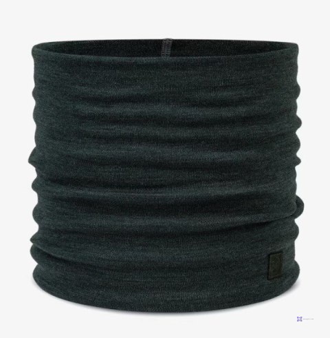 Bandana BUFF MERINO HEAVYWEIGHT NECK WARMER SOLID FOREST