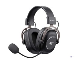 Słuchawki gamingowe Havit 2.4G H2002YG (czarno-ochrowy)
