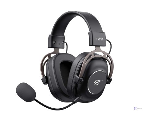 Słuchawki gamingowe Havit 2.4G H2002YG (czarno-ochrowy)