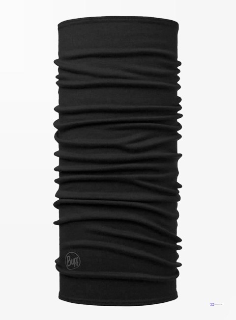 Chusta wielofunkcyjna Buff Merino Midweight, black